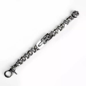 Chrome Hearts DAGGER ID FANCY LINK CLIP BRACELET -6