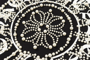 Chrome Hearts Rhinestone Horseshoe Hoodie - Black Gothic Streetwear Sweatshirt 2601