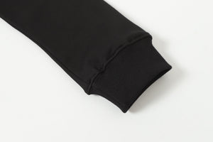 Chrome Hearts Rhinestone Horseshoe Hoodie - Black Gothic Streetwear Sweatshirt 2601