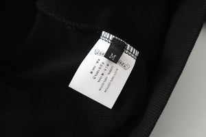 Chrome Hearts Rhinestone Horseshoe Hoodie - Black Gothic Streetwear Sweatshirt 2601