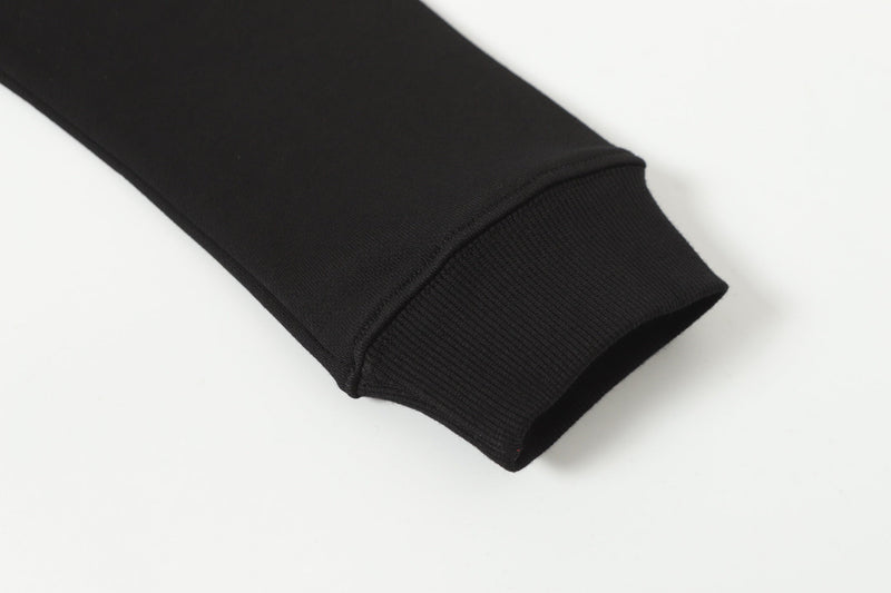 Chrome Hearts Rhinestone Cross Hoodie - Black Gothic Streetwear Sweatshirt 2633