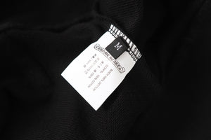 Chrome Hearts Rhinestone Cross Hoodie - Black Gothic Streetwear Sweatshirt 2633