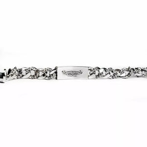 Chrome Hearts DAGGER ID FANCY LINK CLIP BRACELET -6