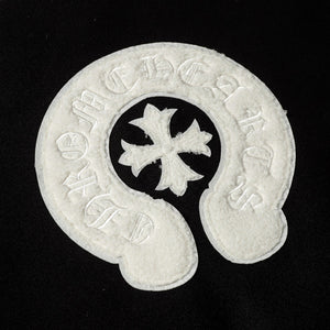 Chrome Hearts Varsity Jacket - Black White Gothic Baseball Coat 2206