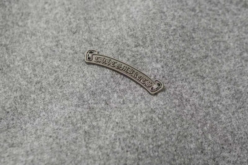 Chrome Hearts Multi Cross Varsity Jacket - Grey Black Street Jacket 2215