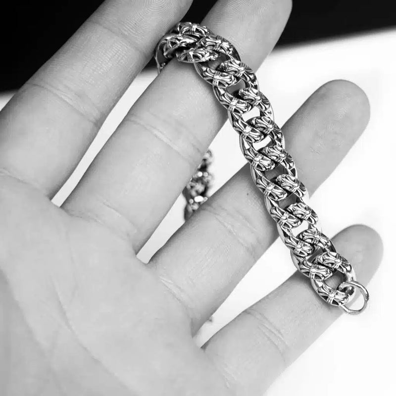 Chrome Hearts BABYFAT FANCY CHAIN CLIP BRACELET